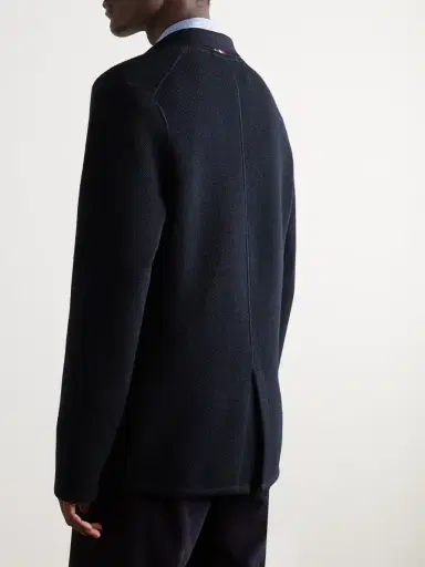 Orlebar Brown Rainer Merino Wool-Piqué Cardigan - Men | Thumbnail 3 Orlebar Brown Rainer Merino Wool-Piqué Cardigan - Men | Thumbnail 3