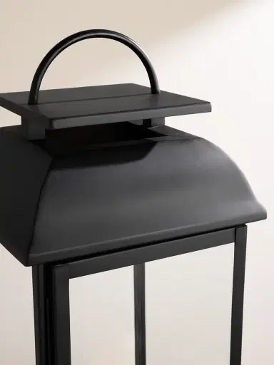 Soho Home Fulton Metal and Glass Lantern - Men | Thumbnail 3 Soho Home Fulton Metal and Glass Lantern - Men | Thumbnail 3