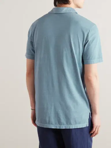 James Perse Supima Cotton-Jersey Polo Shirt - Men | Thumbnail 3 James Perse Supima Cotton-Jersey Polo Shirt - Men | Thumbnail 3