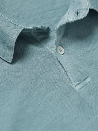 James Perse Supima Cotton-Jersey Polo Shirt - Men | Thumbnail 4 James Perse Supima Cotton-Jersey Polo Shirt - Men | Thumbnail 4