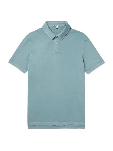 James Perse Supima Cotton-Jersey Polo Shirt - Men | Thumbnail 1 James Perse Supima Cotton-Jersey Polo Shirt - Men | Thumbnail 1