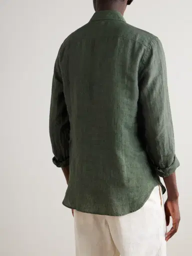 Orlebar Brown Giles Linen Shirt - Men | Thumbnail 3 Orlebar Brown Giles Linen Shirt - Men | Thumbnail 3