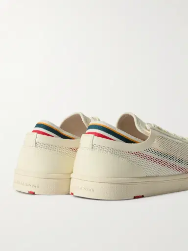 Orlebar Brown Larson Striped Mesh and Canvas Sneakers - Men | Thumbnail 5 Orlebar Brown Larson Striped Mesh and Canvas Sneakers - Men | Thumbnail 5