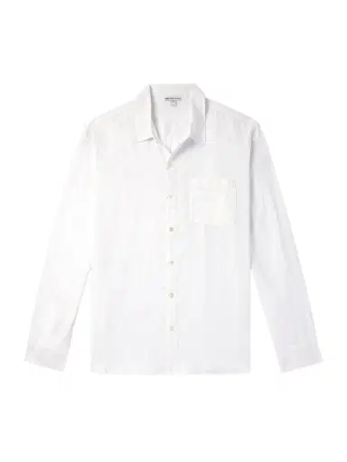 James Perse Garment-Dyed Linen Shirt - Men | Thumbnail 1 James Perse Garment-Dyed Linen Shirt - Men | Thumbnail 1