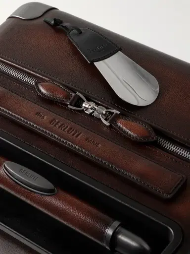 Berluti Formula 1005 Scritto Venezia Softy Leather Suitcase - Men | Thumbnail 6 Berluti Formula 1005 Scritto Venezia Softy Leather Suitcase - Men | Thumbnail 6