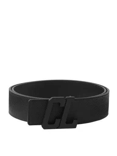 Christian Louboutin Happy Rui 4.5cm Full-Grain Leather Belt - Men | Thumbnail 1 Christian Louboutin Happy Rui 4.5cm Full-Grain Leather Belt - Men | Thumbnail 1