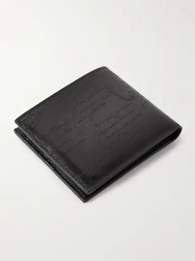 Berluti Makore Scritto Venezia Leather Billfold Wallet - Men | Thumbnail 2 Berluti Makore Scritto Venezia Leather Billfold Wallet - Men | Thumbnail 2