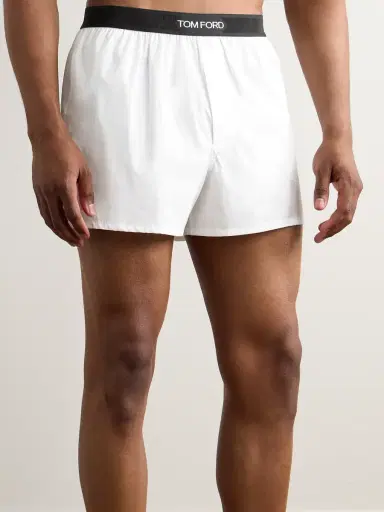 Tom Ford Stretch-Cotton Boxer Shorts - Men | Thumbnail 2 Tom Ford Stretch-Cotton Boxer Shorts - Men | Thumbnail 2