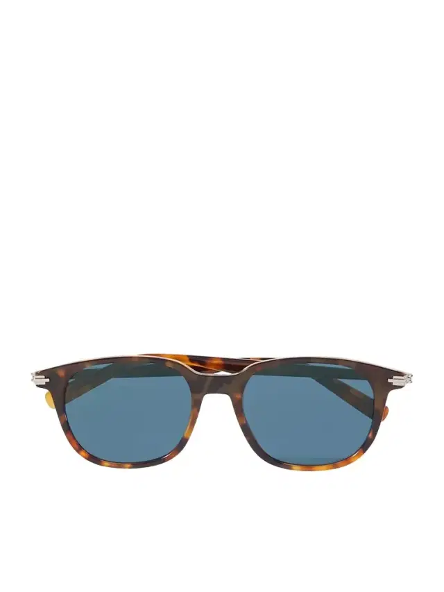 DiorBlackSuit S12I Square-Frame Tortoiseshell Acetate Sunglasses - Men DiorBlackSuit S12I Square-Frame Tortoiseshell Acetate Sunglasses - Men
