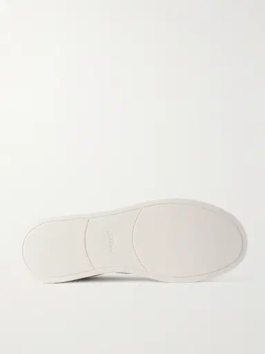 Zegna Triple Stitch Full-Grain Leather and Suede Sneakers - Men | Thumbnail 3 Zegna Triple Stitch Full-Grain Leather and Suede Sneakers - Men | Thumbnail 3