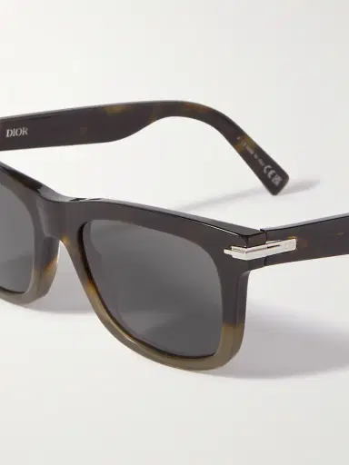DIOR Eyewear DiorBlackSuit S11I Havana Geometric Acetate Sunglasses - Men | Thumbnail 3 DIOR Eyewear DiorBlackSuit S11I Havana Geometric Acetate Sunglasses - Men | Thumbnail 3
