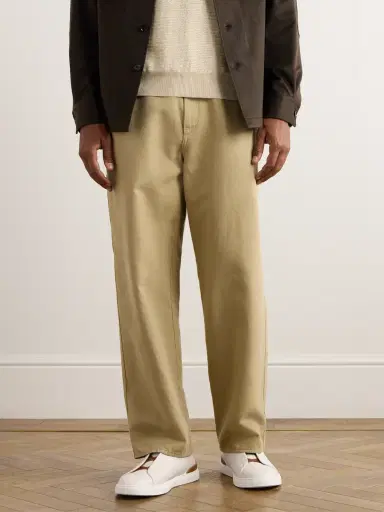 Zegna Triple Stitch™ Full-Grain Deerskin Slip-On Sneakers - Men | Thumbnail 2 Zegna Triple Stitch™ Full-Grain Deerskin Slip-On Sneakers - Men | Thumbnail 2