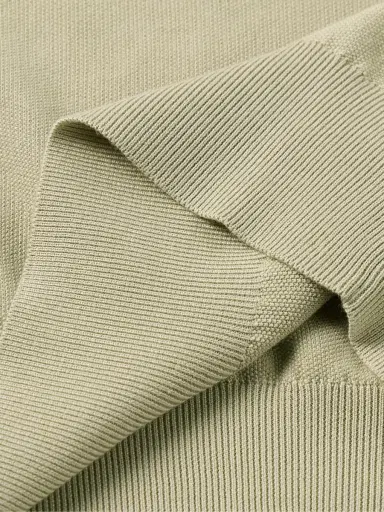 Loro Piana Cotton and Silk-Blend Piqué Sweater - Men | Thumbnail 5 Loro Piana Cotton and Silk-Blend Piqué Sweater - Men | Thumbnail 5