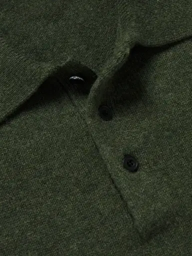 Beams Plus Wool Polo Shirt - Men | Thumbnail 4 Beams Plus Wool Polo Shirt - Men | Thumbnail 4