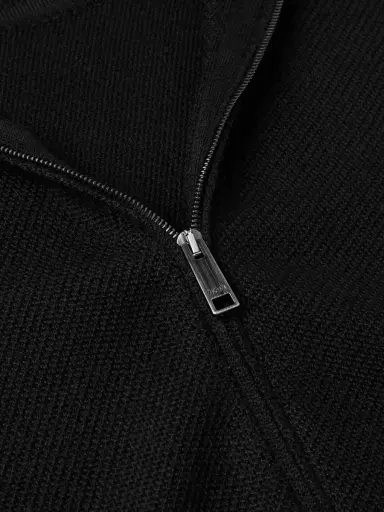 Zegna Logo-Embroidered Cashmere and Silk-Blend Cardigan - Men | Thumbnail 4 Zegna Logo-Embroidered Cashmere and Silk-Blend Cardigan - Men | Thumbnail 4