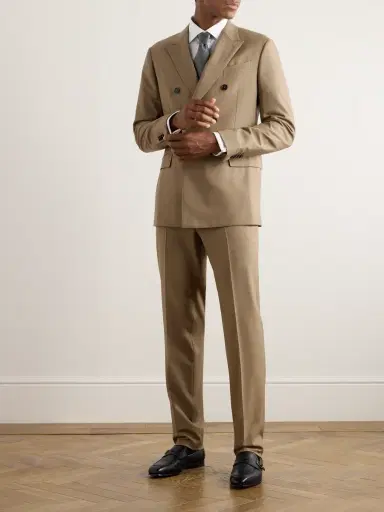 Zegna Double-Breasted Trofeo™ Wool-Twill Suit - Men | Thumbnail 2 Zegna Double-Breasted Trofeo™ Wool-Twill Suit - Men | Thumbnail 2