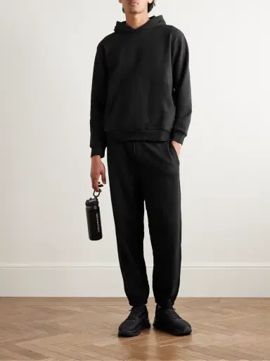 lululemon Steady State Cotton-Blend Jersey Hoodie - Men | Thumbnail 2 lululemon Steady State Cotton-Blend Jersey Hoodie - Men | Thumbnail 2