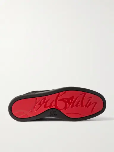 Christian Louboutin Louis Junior Suede Sneakers - Men | Thumbnail 3 Christian Louboutin Louis Junior Suede Sneakers - Men | Thumbnail 3