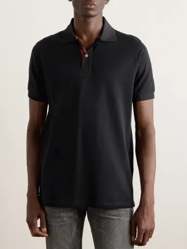 Paul Smith Cotton-Piqué Polo Shirt - Men | Thumbnail 3 Paul Smith Cotton-Piqué Polo Shirt - Men | Thumbnail 3