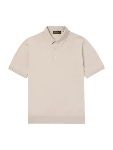 Loro Piana Slim-Fit Wool, Silk and Cashmere-Blend Polo Shirt - Men | Thumbnail 1 Loro Piana Slim-Fit Wool, Silk and Cashmere-Blend Polo Shirt - Men | Thumbnail 1