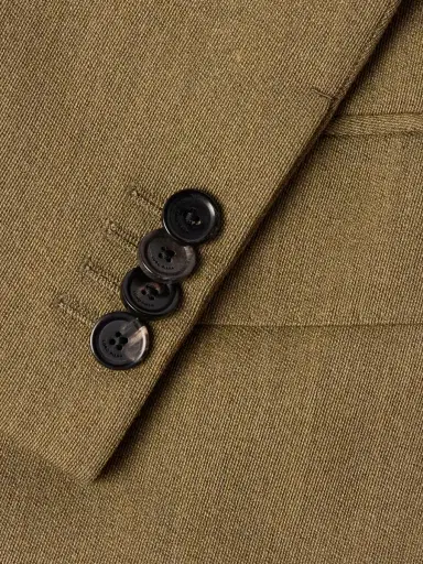 Loro Piana Double-Breasted Virgin Wool-Twill Suit Jacket - Men | Thumbnail 4 Loro Piana Double-Breasted Virgin Wool-Twill Suit Jacket - Men | Thumbnail 4