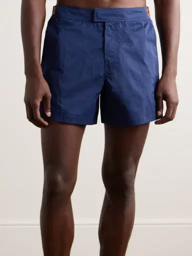 Zegna Straight-Leg Mid-Length Swim Shorts - Men | Thumbnail 2 Zegna Straight-Leg Mid-Length Swim Shorts - Men | Thumbnail 2