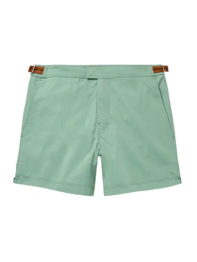 Straight-Leg Mid-Length Swim Shorts - Men Straight-Leg Mid-Length Swim Shorts - Men