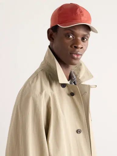Loro Piana Logo-Embroidered Storm System® Shell Baseball Cap - Men | Thumbnail 2 Loro Piana Logo-Embroidered Storm System® Shell Baseball Cap - Men | Thumbnail 2