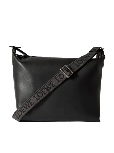 Loewe Cubi Leather Messenger Bag - Men | Thumbnail 1 Loewe Cubi Leather Messenger Bag - Men | Thumbnail 1