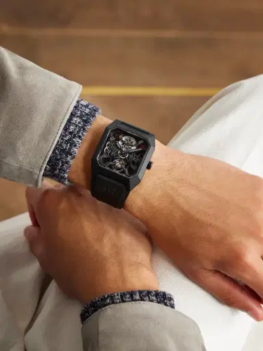 Bell & Ross BR 03 Cyber Limited Edition Automatic 42mm Ceramic and Rubber Watch, Ref. No. BR03-CYBER-CE - Men | Thumbnail 2 Bell & Ross BR 03 Cyber Limited Edition Automatic 42mm Ceramic and Rubber Watch, Ref. No. BR03-CYBER-CE - Men | Thumbnail 2