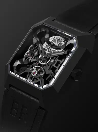 Bell & Ross BR 03 Cyber Limited Edition Automatic 42mm Ceramic and Rubber Watch, Ref. No. BR03-CYBER-CE - Men | Thumbnail 4 Bell & Ross BR 03 Cyber Limited Edition Automatic 42mm Ceramic and Rubber Watch, Ref. No. BR03-CYBER-CE - Men | Thumbnail 4