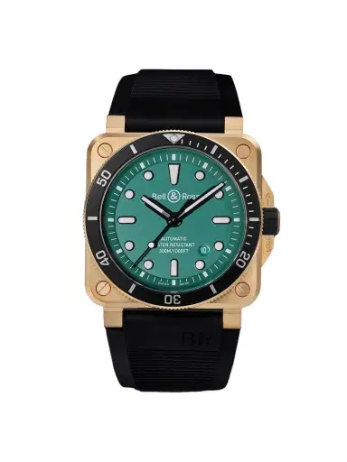 Bell & Ross BR 03-92 Diver Limited Edition Automatic Bronze Watch, Ref. BR0392-D-LT-BR/SRB - Men | Thumbnail 1 Bell & Ross BR 03-92 Diver Limited Edition Automatic Bronze Watch, Ref. BR0392-D-LT-BR/SRB - Men | Thumbnail 1