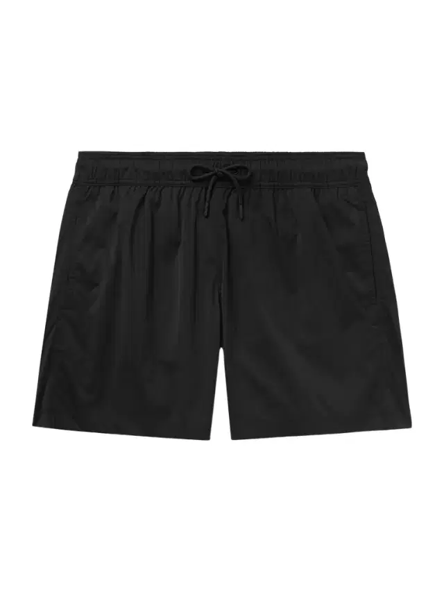 Salvador Straight-Leg Mid-Length Recycled Swim Shorts - Men Salvador Straight-Leg Mid-Length Recycled Swim Shorts - Men