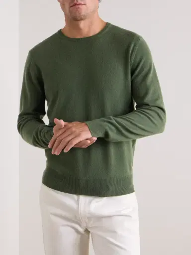 Allude Cashmere Sweater - Men | Thumbnail 3 Allude Cashmere Sweater - Men | Thumbnail 3
