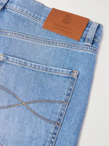 Brunello Cucinelli Iconic Slim-Fit Stretch Jeans - Men | Thumbnail 4 Brunello Cucinelli Iconic Slim-Fit Stretch Jeans - Men | Thumbnail 4