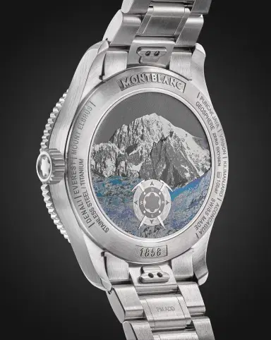 Montblanc 1858 Geosphere 0 Oxygen Automatic Interchangeable Titanium and Ceramic Watch, Ref. 133303 - Men | Thumbnail 4 Montblanc 1858 Geosphere 0 Oxygen Automatic Interchangeable Titanium and Ceramic Watch, Ref. 133303 - Men | Thumbnail 4