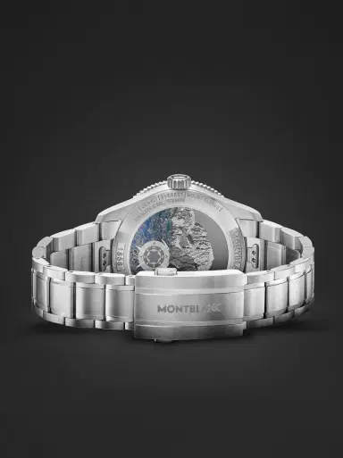 Montblanc 1858 Geosphere 0 Oxygen Automatic Interchangeable Titanium and Ceramic Watch, Ref. 133303 - Men | Thumbnail 6 Montblanc 1858 Geosphere 0 Oxygen Automatic Interchangeable Titanium and Ceramic Watch, Ref. 133303 - Men | Thumbnail 6