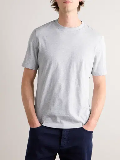 Brunello Cucinelli Cotton-Jersey T-Shirt - Men | Thumbnail 3 Brunello Cucinelli Cotton-Jersey T-Shirt - Men | Thumbnail 3