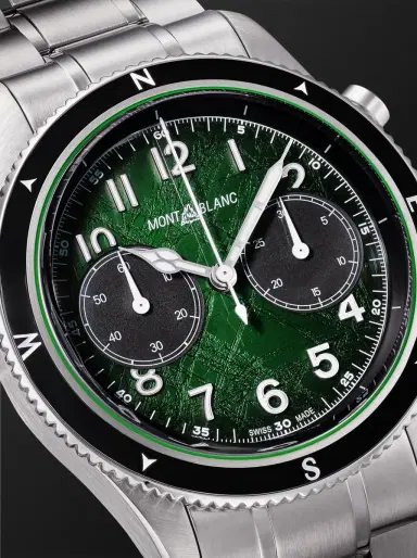 Montblanc 1858 0 Oxygen Automatic Chronograph Stainless Steel Watch, Ref. 133298 - Men | Thumbnail 5 Montblanc 1858 0 Oxygen Automatic Chronograph Stainless Steel Watch, Ref. 133298 - Men | Thumbnail 5