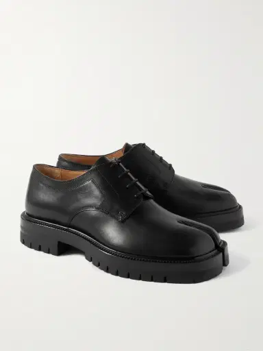 Maison Margiela Tabi Split-Toe Leather Derby Shoes - Men | Thumbnail 4 Maison Margiela Tabi Split-Toe Leather Derby Shoes - Men | Thumbnail 4