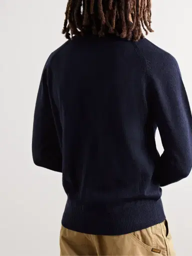Drake's Merino Wool Polo Shirt - Men | Thumbnail 4 Drake's Merino Wool Polo Shirt - Men | Thumbnail 4