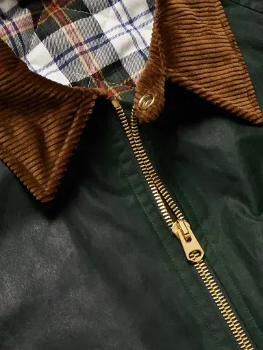 Drake's Corduroy-Trimmed Waxed-Cotton Jacket - Men | Thumbnail 5 Drake's Corduroy-Trimmed Waxed-Cotton Jacket - Men | Thumbnail 5