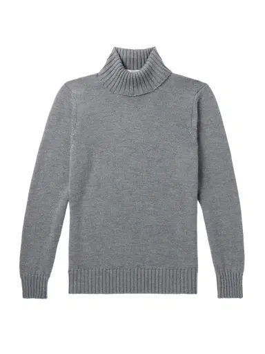 PIACENZA 1733 Slim-Fit Wool Rollneck Sweater - Men | Thumbnail 1 PIACENZA 1733 Slim-Fit Wool Rollneck Sweater - Men | Thumbnail 1
