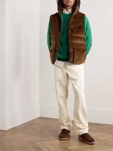 Drake's Brushed Shetland Wool Sweater - Men | Thumbnail 2 Drake's Brushed Shetland Wool Sweater - Men | Thumbnail 2