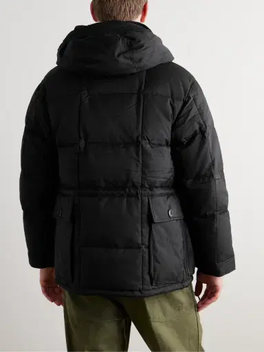 FrizmWORKS Karakoram Quilted Cotton-Blend Hooded Down Jacket - Men | Thumbnail 3 FrizmWORKS Karakoram Quilted Cotton-Blend Hooded Down Jacket - Men | Thumbnail 3