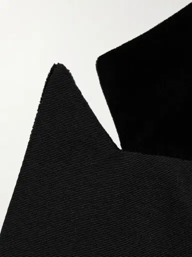 MR P. Slim-Fit Twill-Trimmed Cotton-Velvet Tuxedo Jacket - Men | Thumbnail 5 MR P. Slim-Fit Twill-Trimmed Cotton-Velvet Tuxedo Jacket - Men | Thumbnail 5