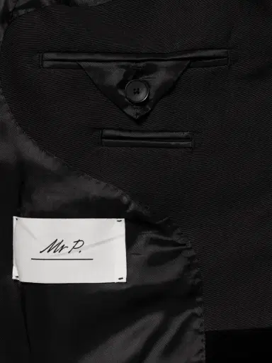 MR P. Slim-Fit Twill-Trimmed Cotton-Velvet Tuxedo Jacket - Men | Thumbnail 6 MR P. Slim-Fit Twill-Trimmed Cotton-Velvet Tuxedo Jacket - Men | Thumbnail 6