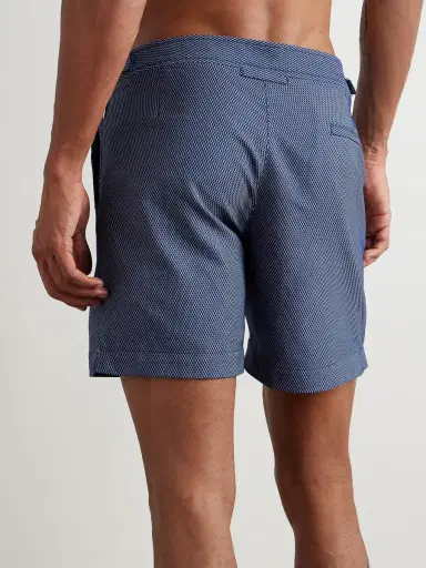 Orlebar Brown Bulldog Straight-Leg Mid-Length Jacquard Swim Shorts - Men | Thumbnail 3 Orlebar Brown Bulldog Straight-Leg Mid-Length Jacquard Swim Shorts - Men | Thumbnail 3