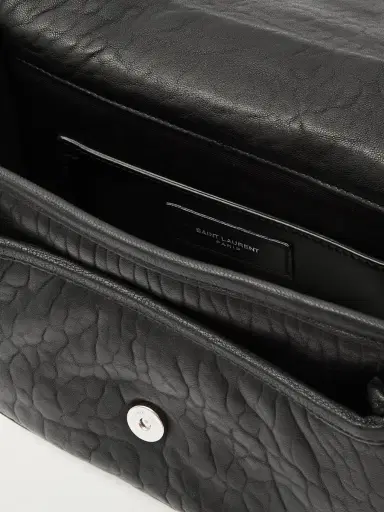 Saint Laurent Niki Small Logo-Appliquéd Textured-Leather Messenger Bag - Men | Thumbnail 5 Saint Laurent Niki Small Logo-Appliquéd Textured-Leather Messenger Bag - Men | Thumbnail 5