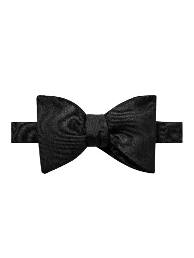 Favourbrook Pre-Tied Silk-Grosgrain Bow Tie - Men | Thumbnail 1 Favourbrook Pre-Tied Silk-Grosgrain Bow Tie - Men | Thumbnail 1